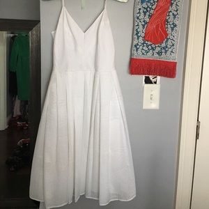 NWT CALVIN KLEIN white Spring/Summer dress